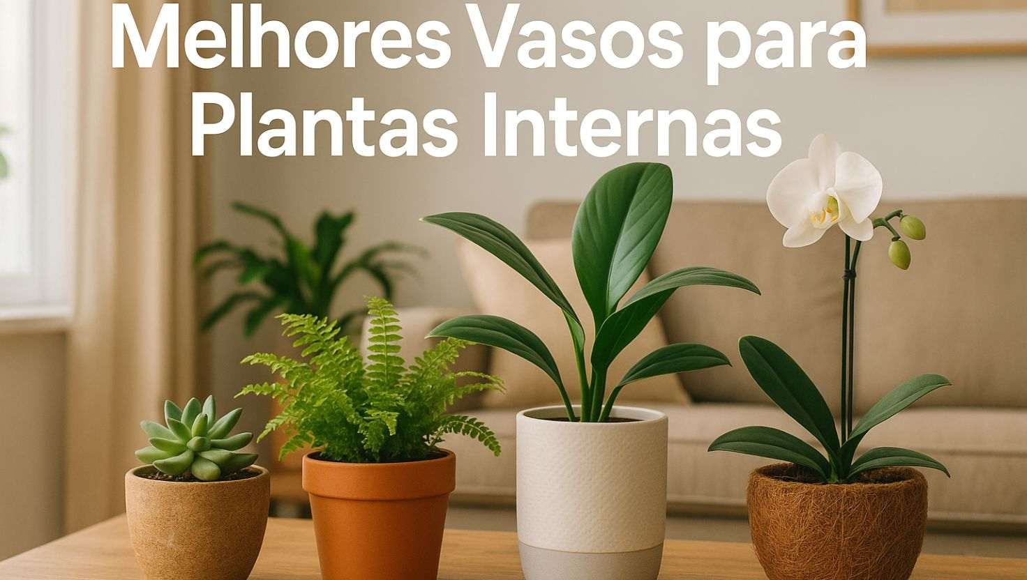 Melhores Vasos para Plantas Internas