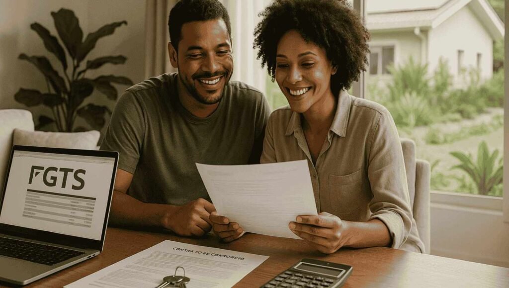 Consórcio de imóvel com FGTS
