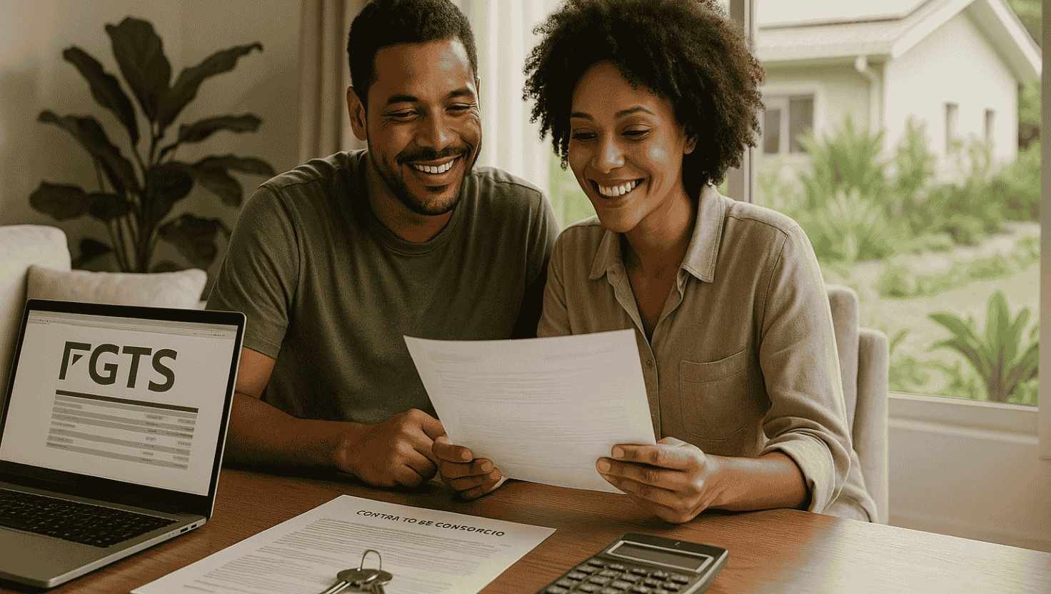 Consórcio de imóvel com FGTS